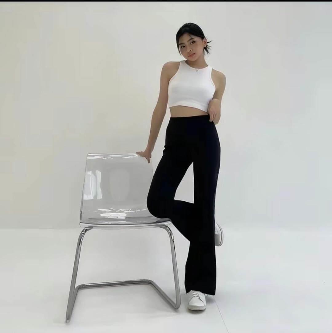 Flare Pants - Highwaist Flare Pants - Highwaist - Kulot Cutbray Scuba Premium Tebal BB 40-100 kg