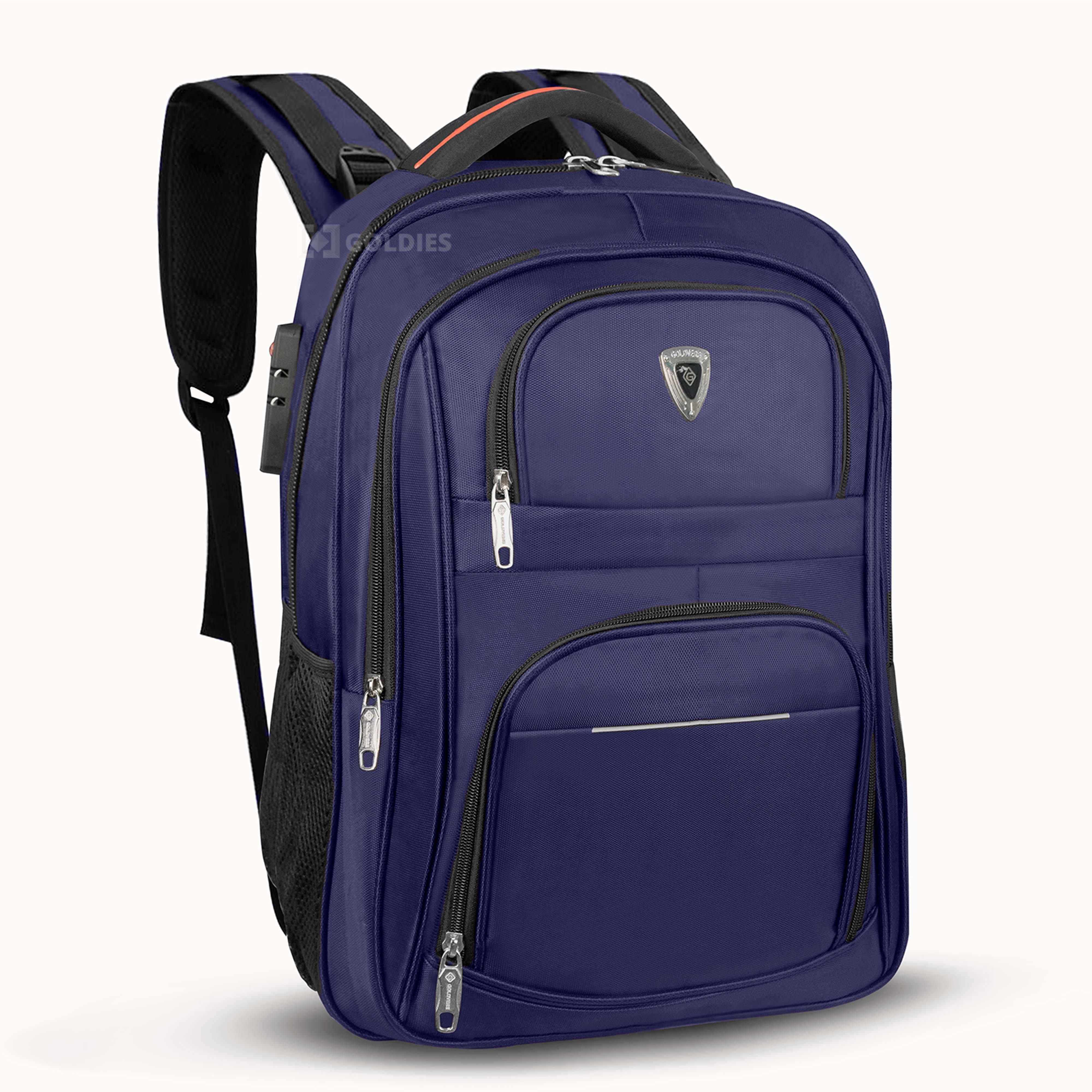 GOLDIES - Tas Ransel Backpack Pria Import POLO GIVES Fashion Pria FREE USB CHARGER+RAIN COVER