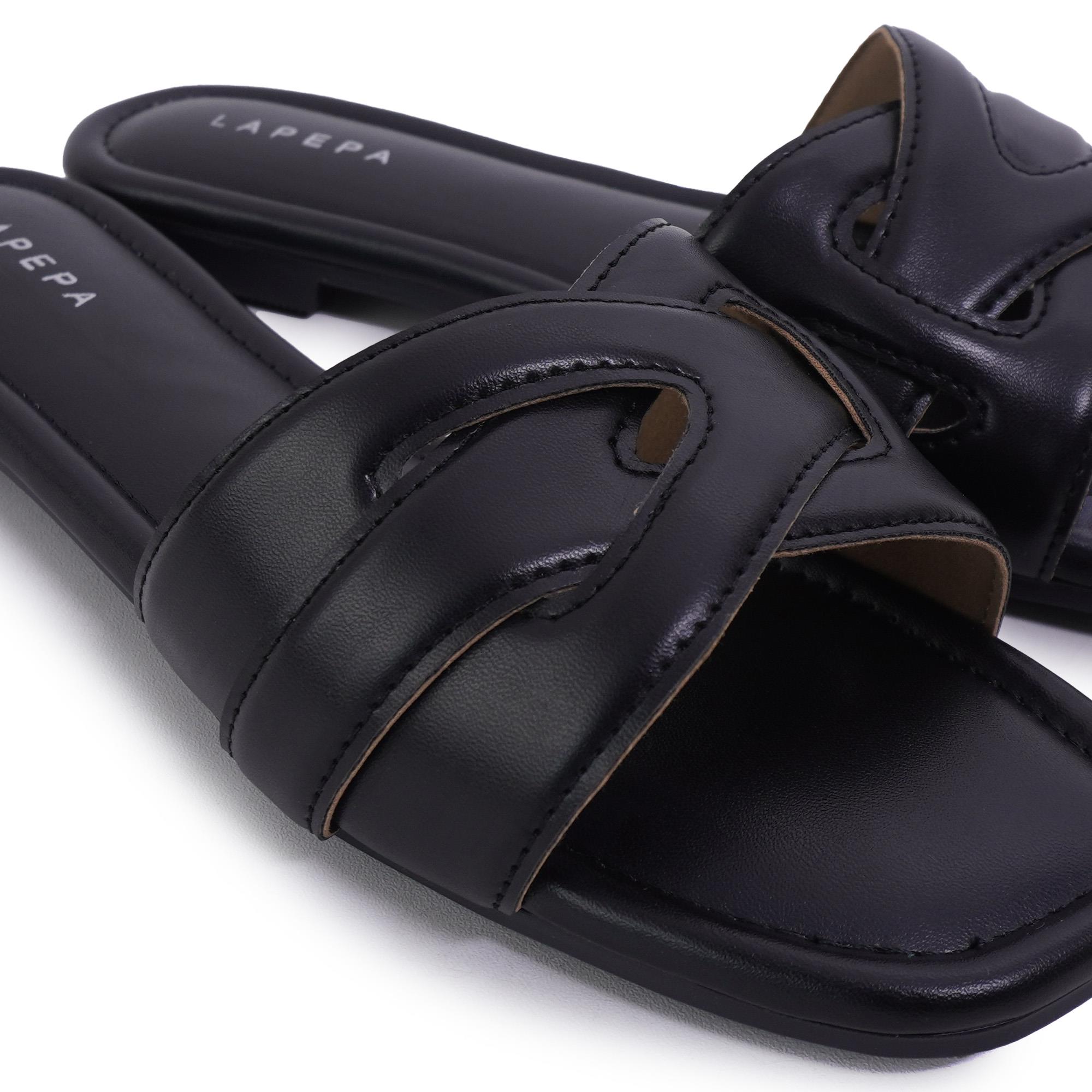 Lapepa Moon Sandal Kasual Teplek Wanita Sendal Selop Cewek