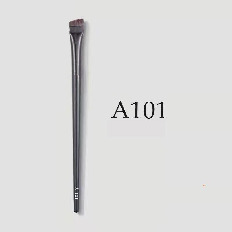 Kuas Premium A101 A102 Brush Ultra Thin Knife Edge Fine Kuas Alis Hitam Eyeliner Pen Eyebrow Brush Alat Makeup