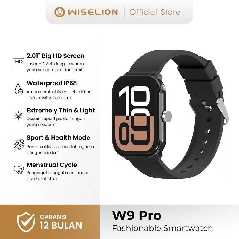 WISELION W9 Pro Baru Fashionable Smartwatch | Sport Analyse | Anti Air | Gratis Ongkir 2025