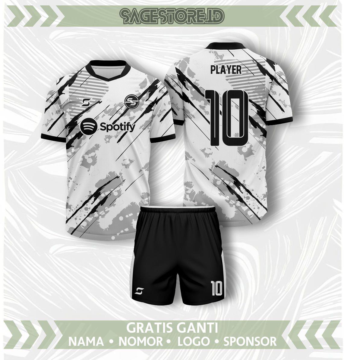 Kaos Jersey Setelan Futsal Sepakbola Custom SSBW01