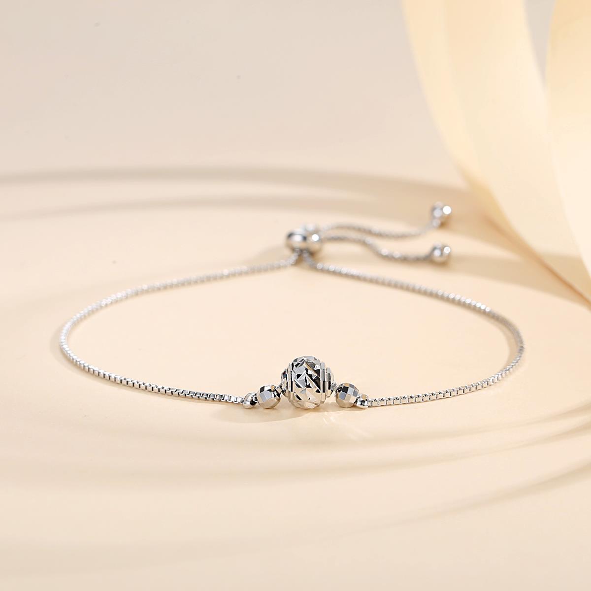 Lanme Jewelry Gelang Serut Lapis Emas Kupu -Kupu Gelang Rantai Titanium Anti Karat Adjustable Fashion Acessories Wanita LM170