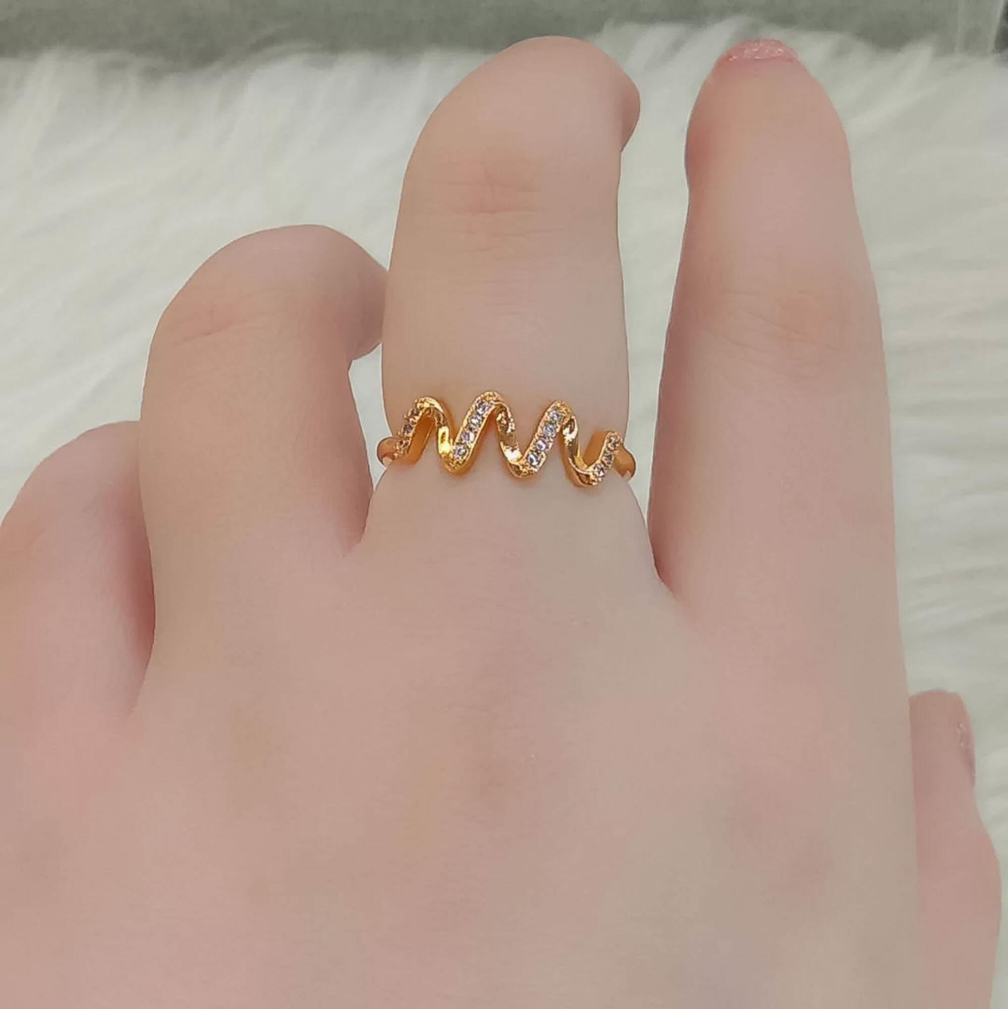 La Vienne - Jovan - Aksesoris Perhiasan Cincin Titanium Wanita Anti Karat