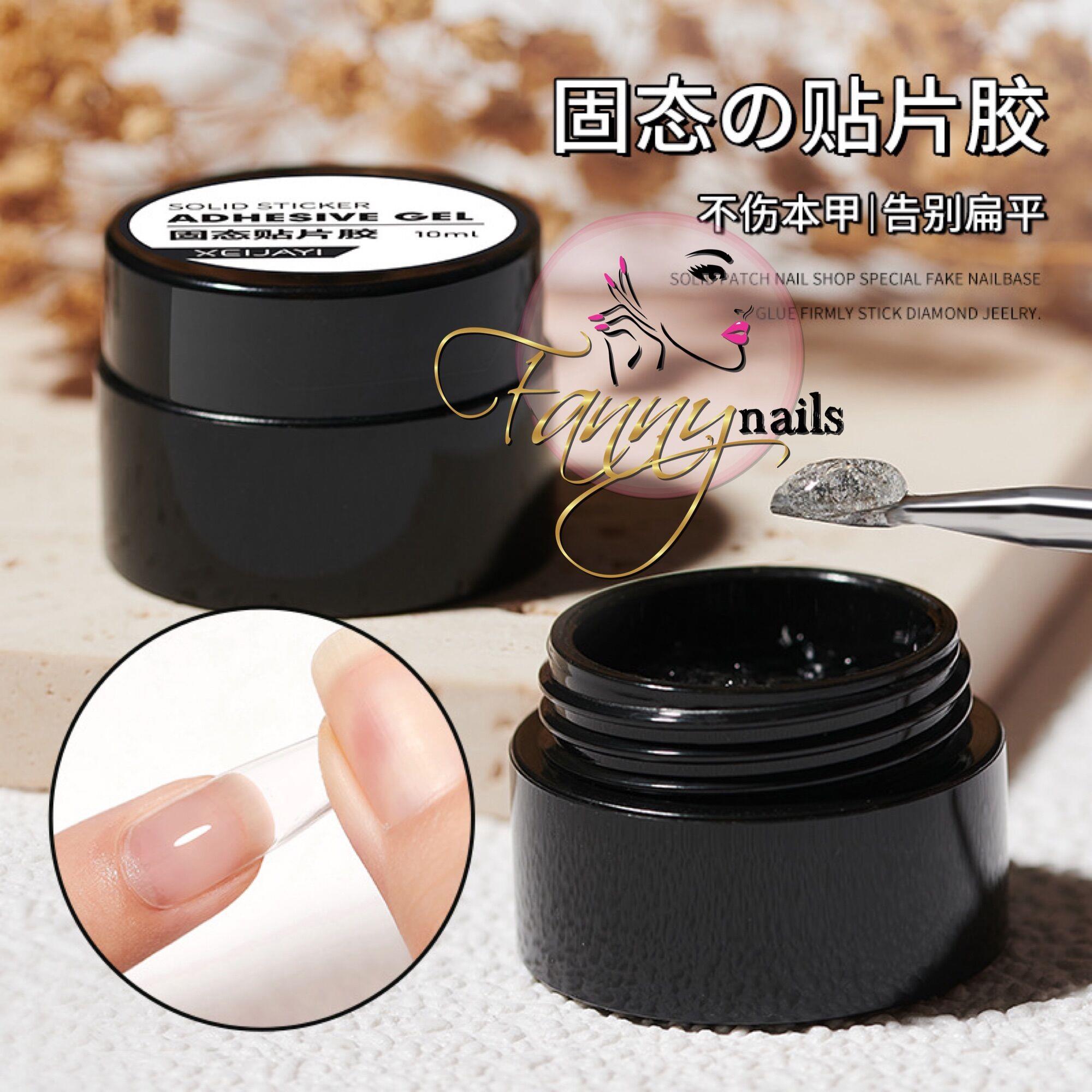 XEIJAYI SOLID ADHESIVE GEL FAKE NAILS GLUE GEL NAIL EXTENSION FAKE NAIL APRES NAIL TIP LEM GEL KUKU PALSU ELASTIS