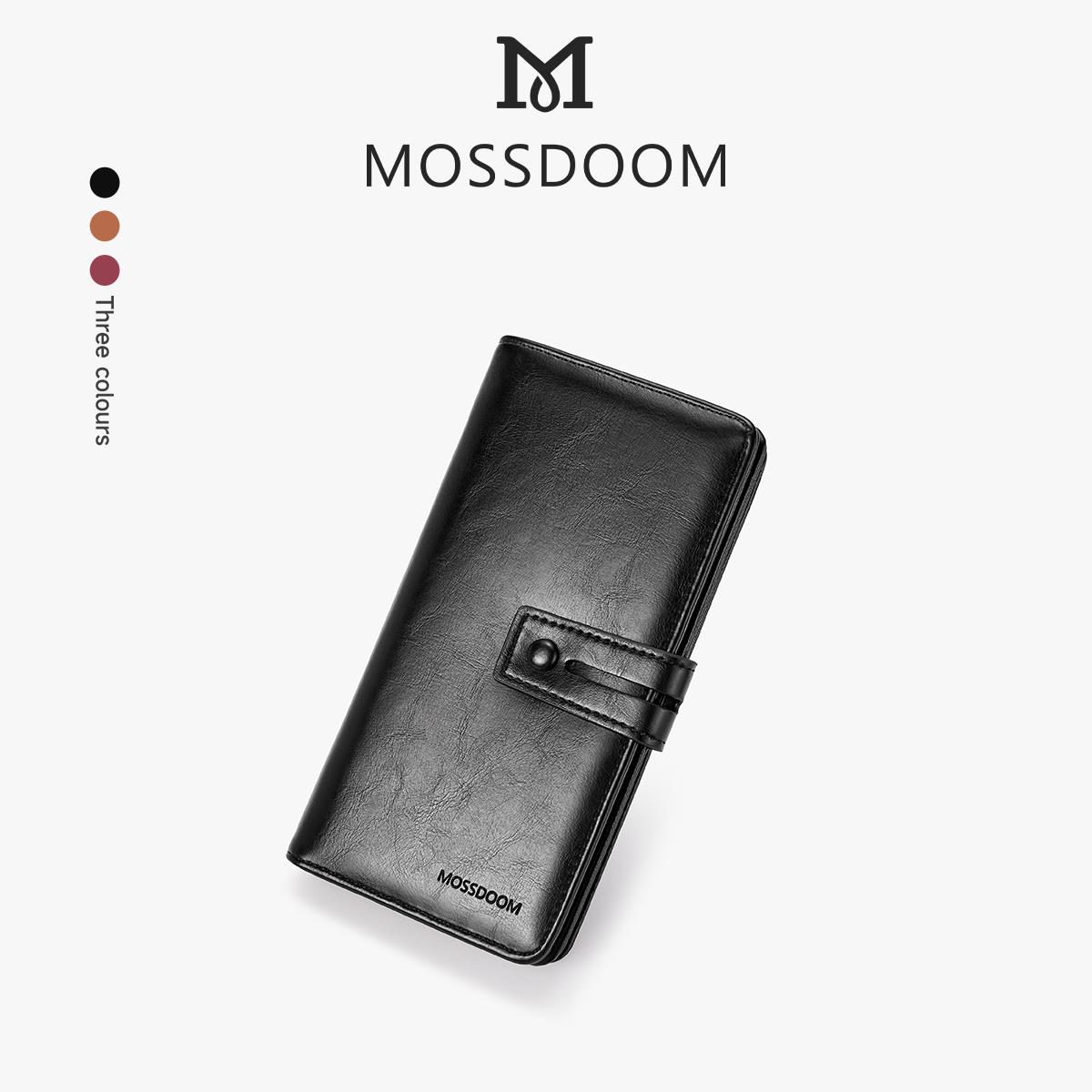 MOSSDOOM Dompet Wanita Dompet Panjang dompet wanita serbaguna Dompet Ritsleting