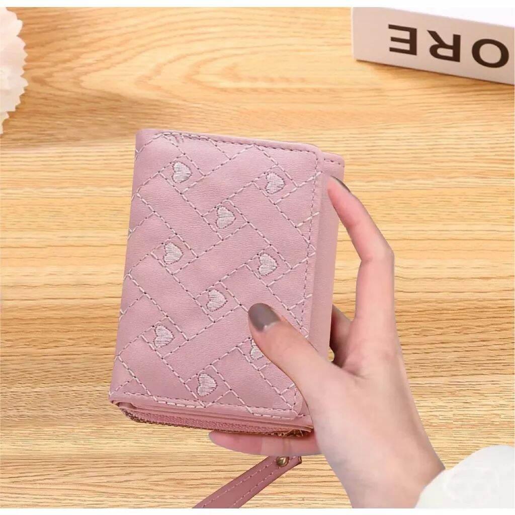 (LOKAL)DOMPET WANITA LIPAT MINIDOMPET LIPAT PANJANGDOMPET LIPAT MINI TERBARU DOMPET VIRAL