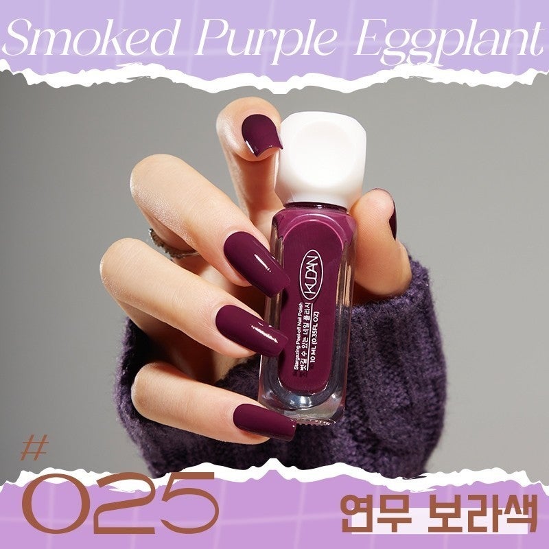 Kutek Halal Bisa Untuk Sholat Cat Kuku Kutek Peel Off Kudan Stargazing Water-Based Peel Off Nail Polish