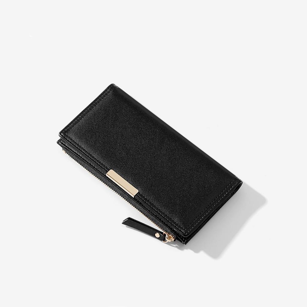 C2 Azzara Black Leather Wallet - Dompet Kulit Wanita