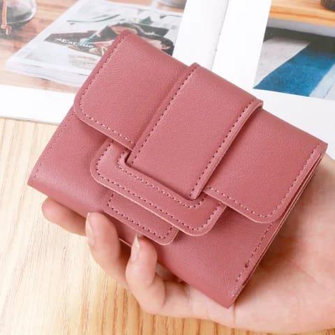 FOSHION Dompet Wanita 6018 Tanpa Tali dompet import murah real pic C5