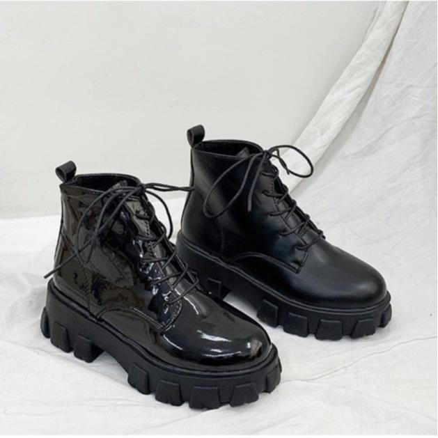 PINKEY P016 Sepatu Boots Wanita Premium Quality ( FREE BOX SEPATU )