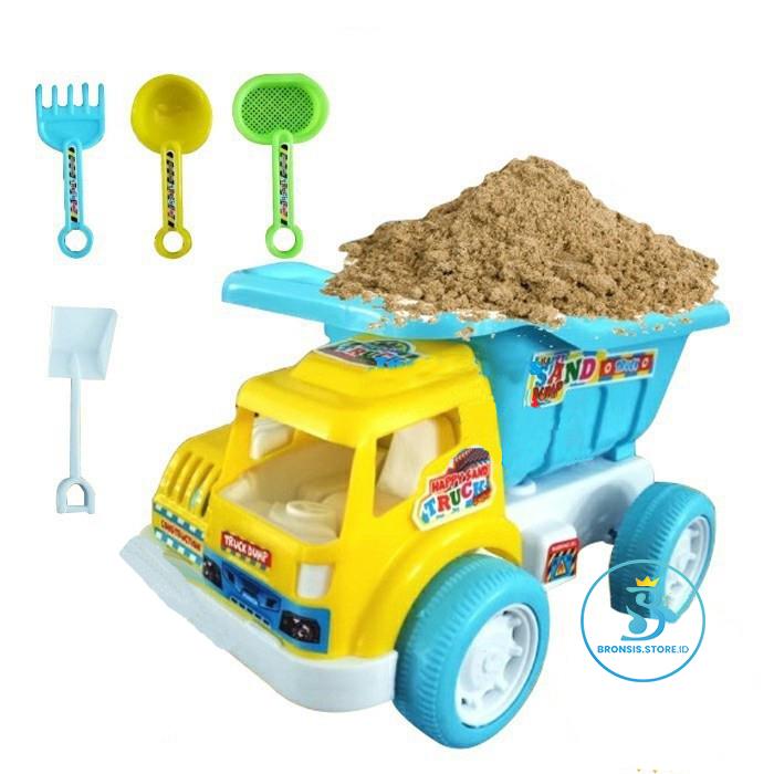Mainan Anak Truk Pasir dan Sekop LP2 Murah