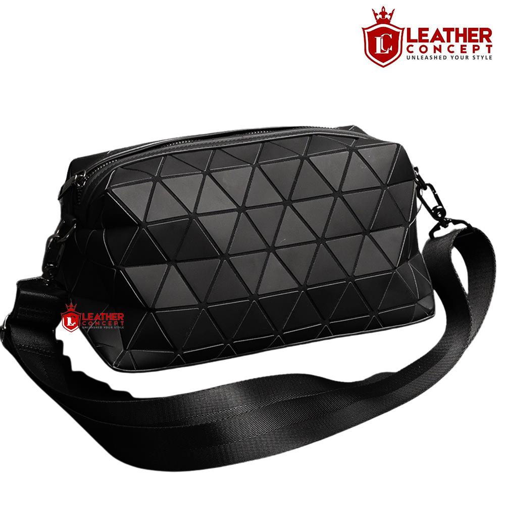 LEATHER CONCEPT Tas Selempang Pria Waterproof Tas Kulit Pria AQUANAUT EXPANSION