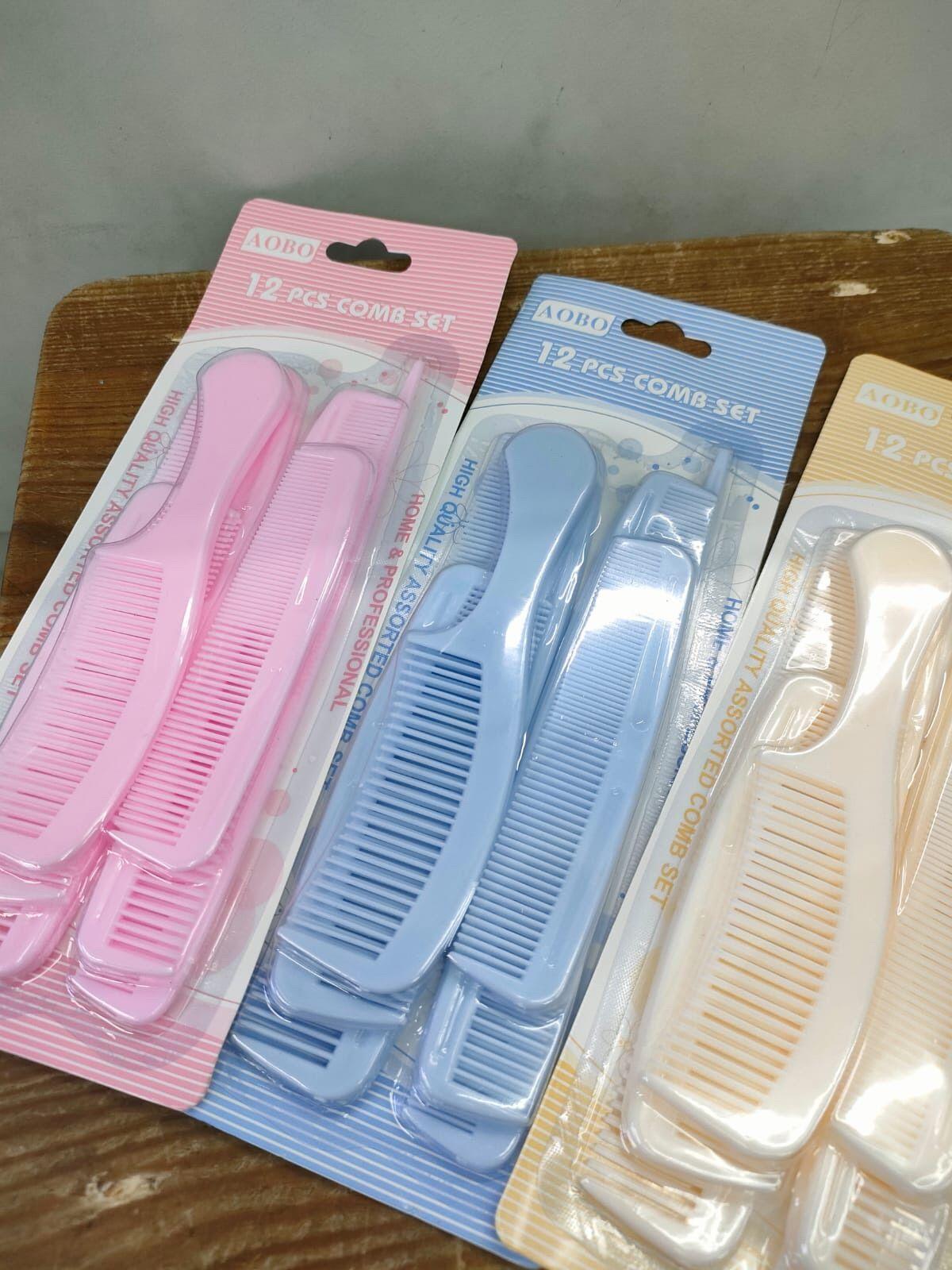 Sisir Set 12pcs/Paket Sisir 12pcs/Sisir 12pcs Comb Set