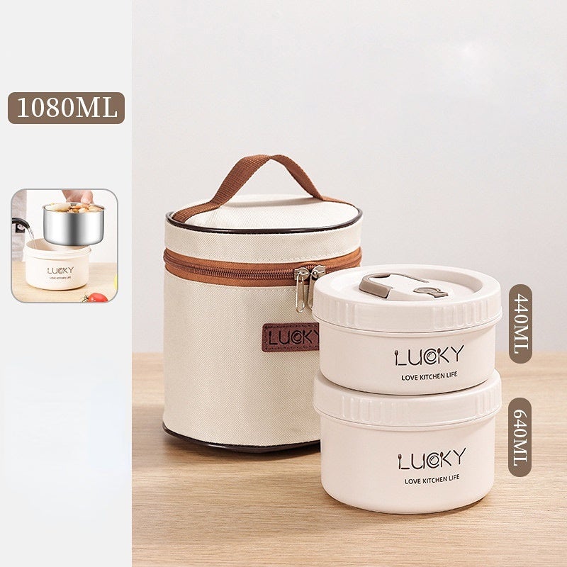 Kotak Makan Siang Bento Portabel Tahan Bocor Gaya Jepang Untuk Pelajar Lunch Box Tempat Makan Kotak Bekal Bekal Makan Makan Jerami Microwave