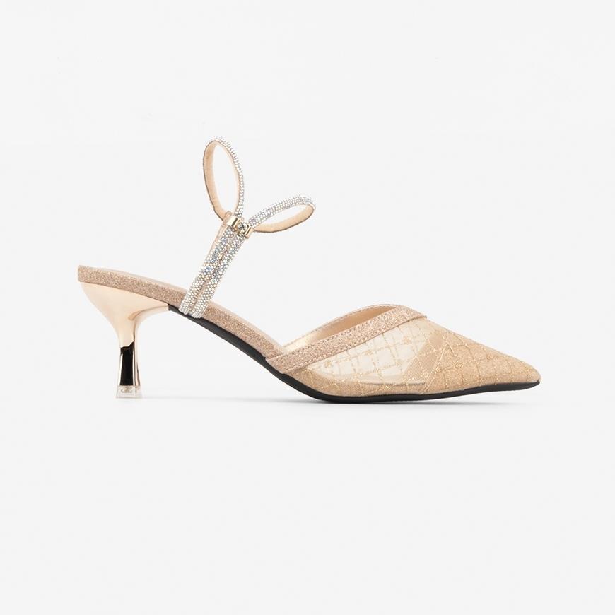 Lawrensia Maya - Sepatu Heels Pesta Wanita Ankle Strap Hak 7 Cm - JY-806-15