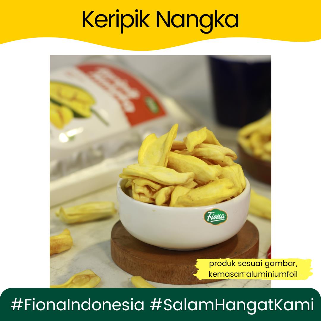 Keripik Kripik Buah 100 Gram Nangka Apel Pisang Salak Mangga Nanas Rambutan Fiona Khas Kota Malang - Garansi Renyah BISA COD