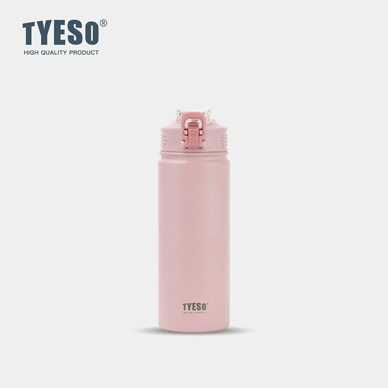 Tyeso TS-8771C Tumbler Botol Minum 750ml Stainless Steel Anti Tumpah Double Vacuum Insulated Sports