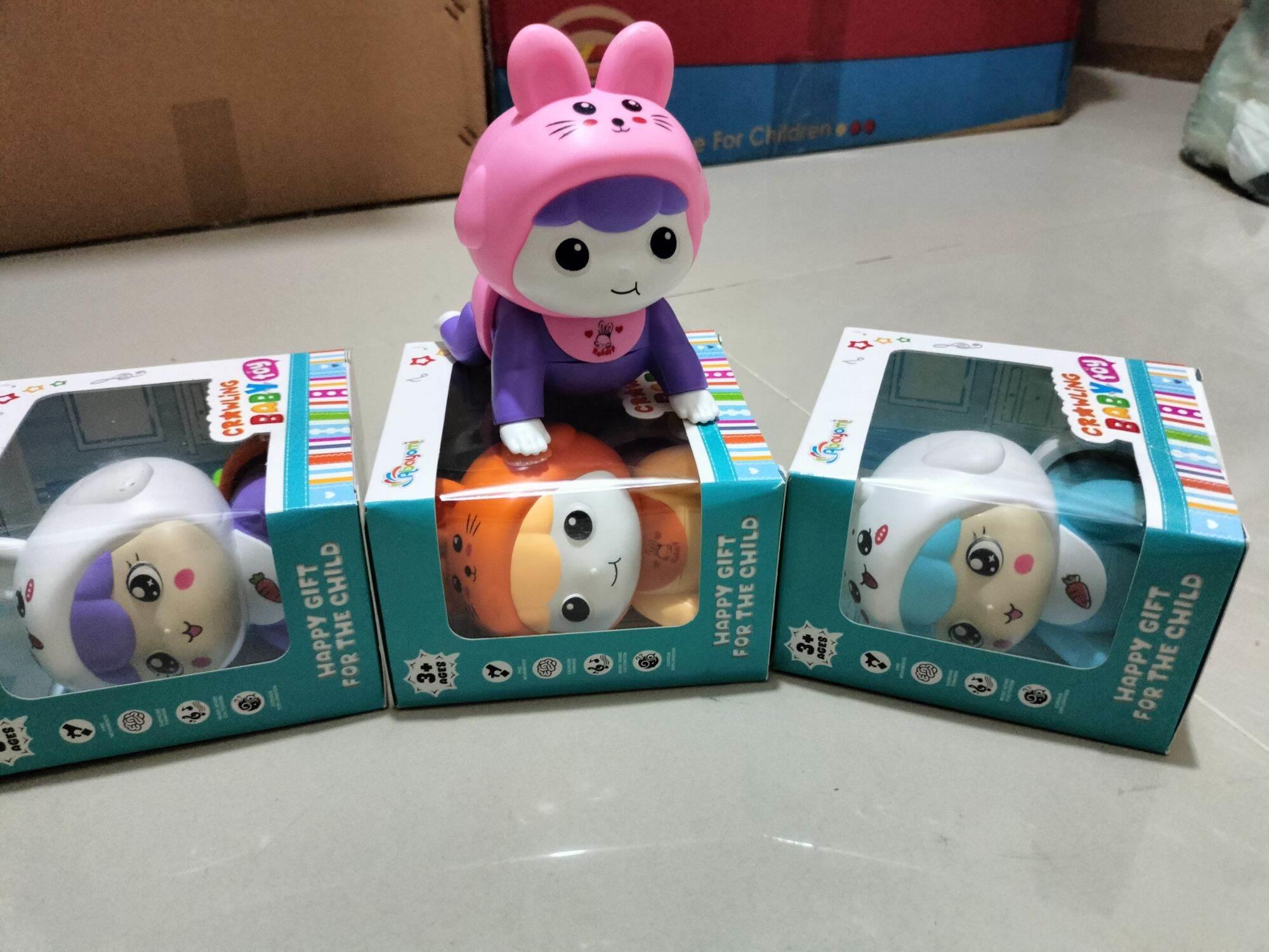 mainan bayi merangkak lucu/mainan boneka bayi merangkak QB-10Y