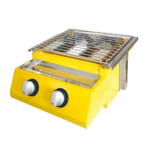 Omicko Kompor Panggang Sosis Bakar 2/3/4 Tungku BBQ Barbeque Grill Set