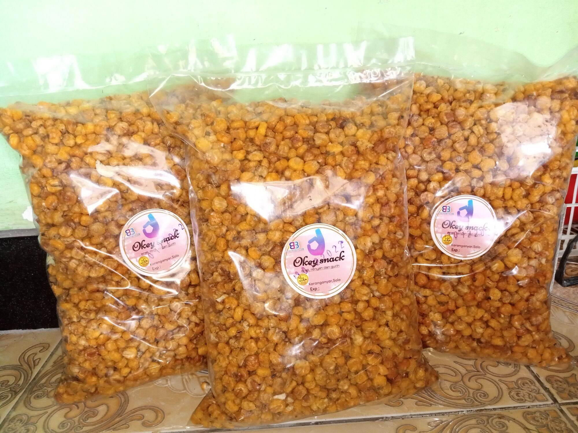 (1kg/1000 gr)MARNING JAGUNG RENYAH GURIH EMPUK RASA GURIH BAWANG PEDAS MANIS