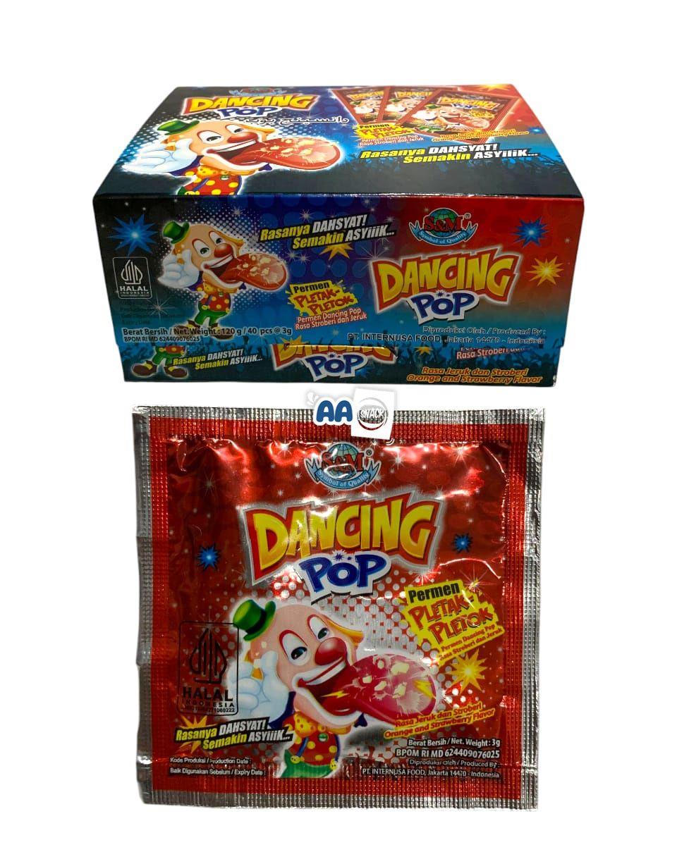 DANCING POP PERMEN PLETOK PLETOK ISI 40X3GR