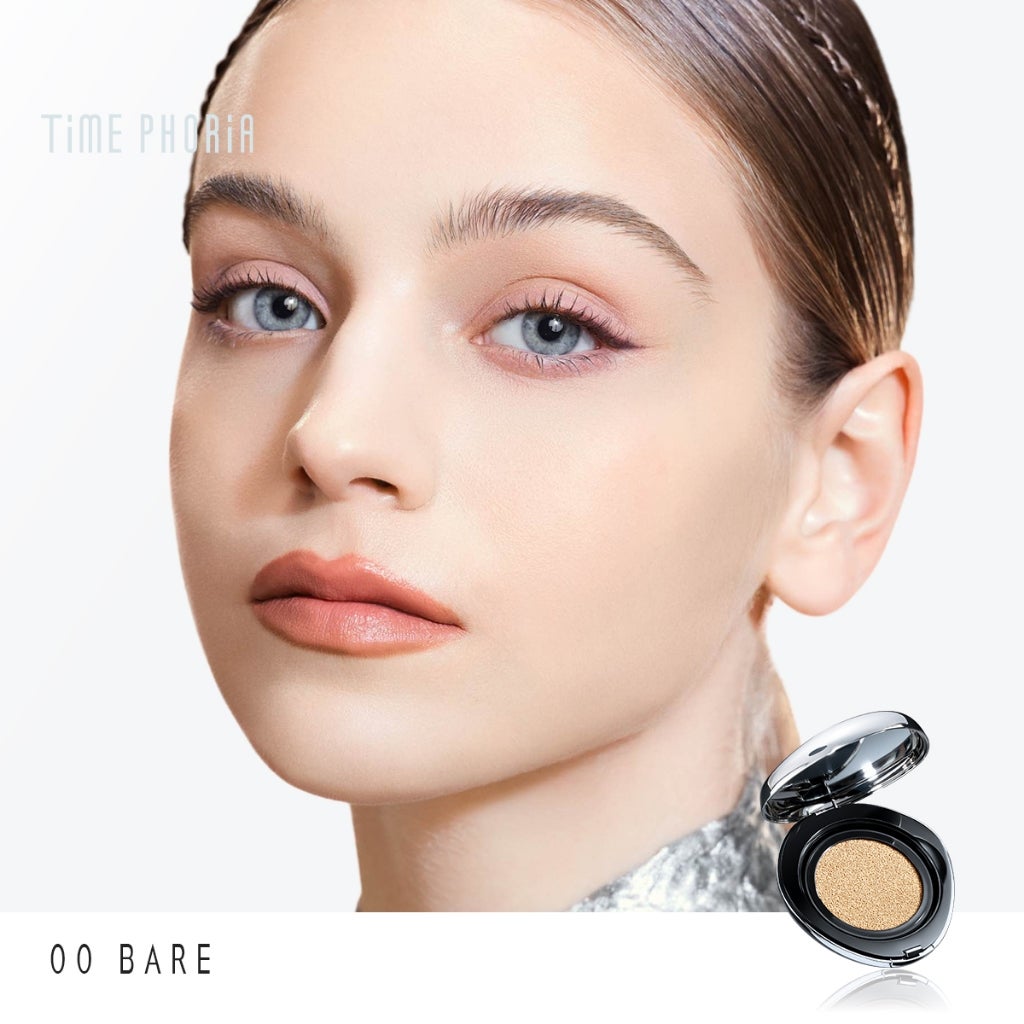 TIME PHORIA - Timeless Lumina Matte Perfection Cushion 11G Cushion Foundation Waterproof Full Coverage Refill Cushion BB Cream High Coverage Skintint