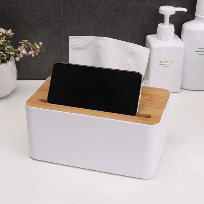 KOTAK TISU BAMBU MULTISEKAT / TEMPAT TISU MINIMALIS / TISSUE BOX / KOTAK TISU MINIMALIS / KOTAK TISU ESTETIK