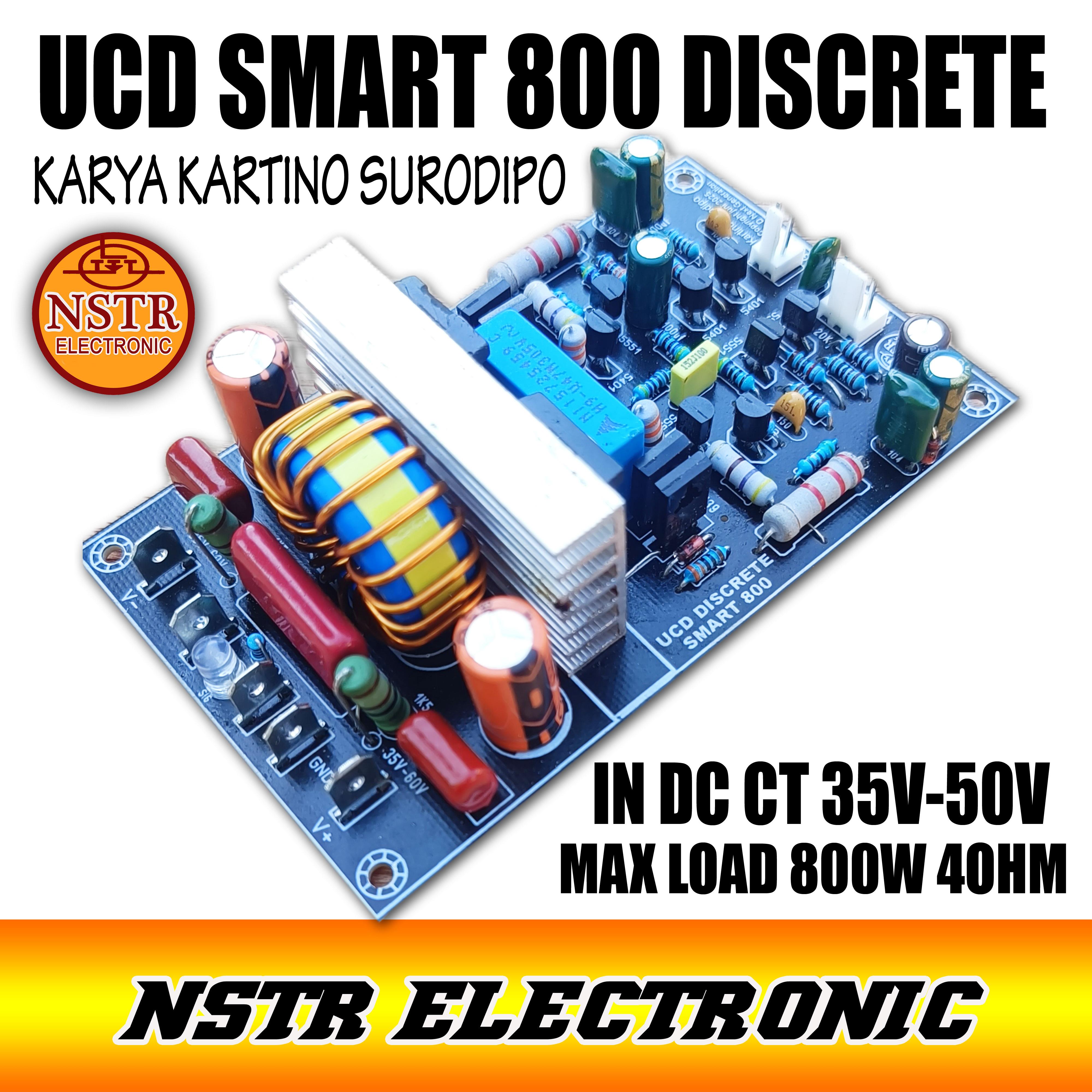 CLASS D UCD SMART 800W DISCRETE CLARITY FULL SUPER RENYAH