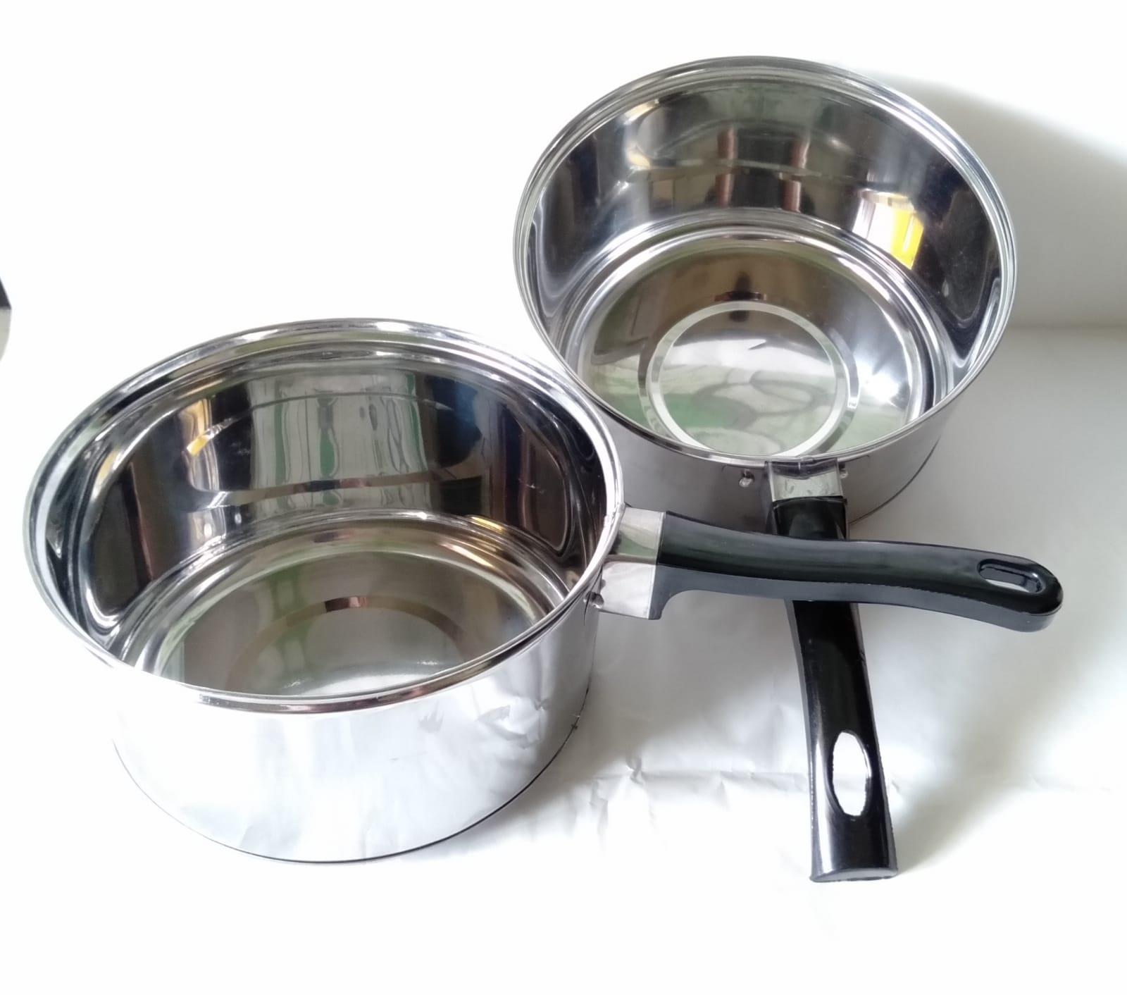 Panci Susu Serbaguna Bahan Stainleass Steel Diameter 16-18