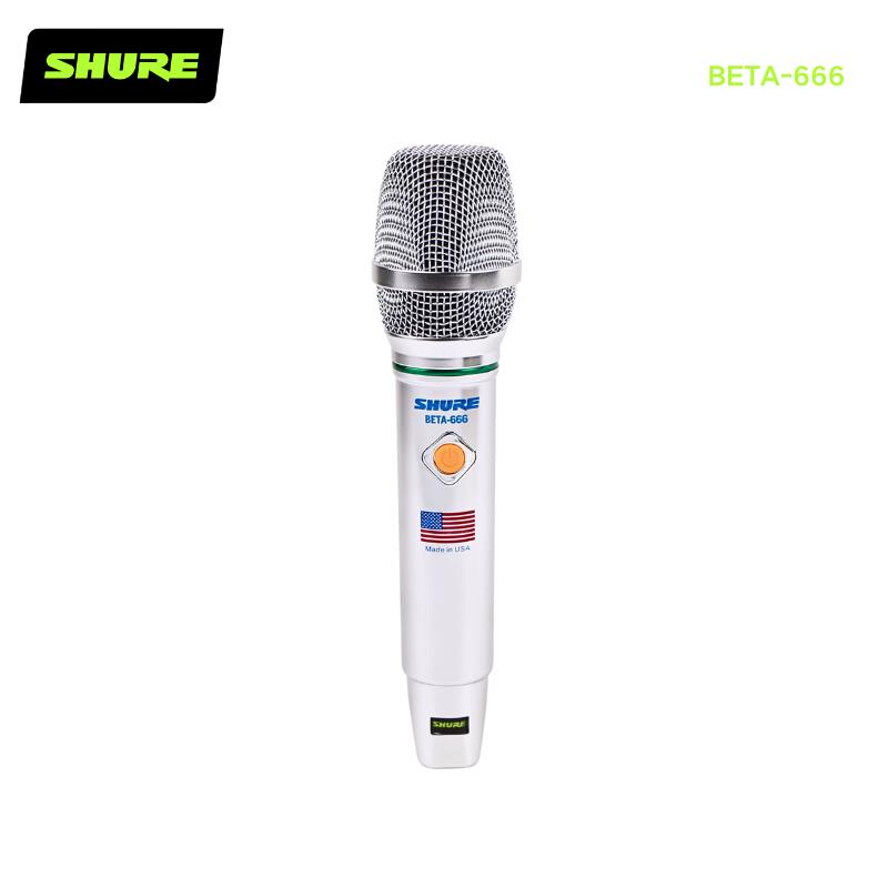 kabel mic karaoke suara jernih bagus vokal original beta-666 Dynamic Microphone mikropon