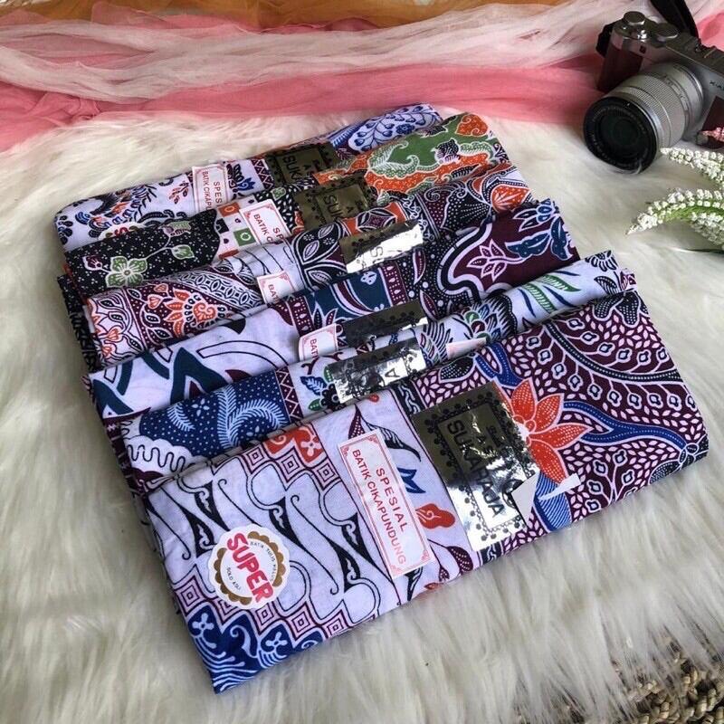 Sarung Batik Wanita SUKARAJA Kain Sarung Wanita Ibu Melahirkan/Persalinan