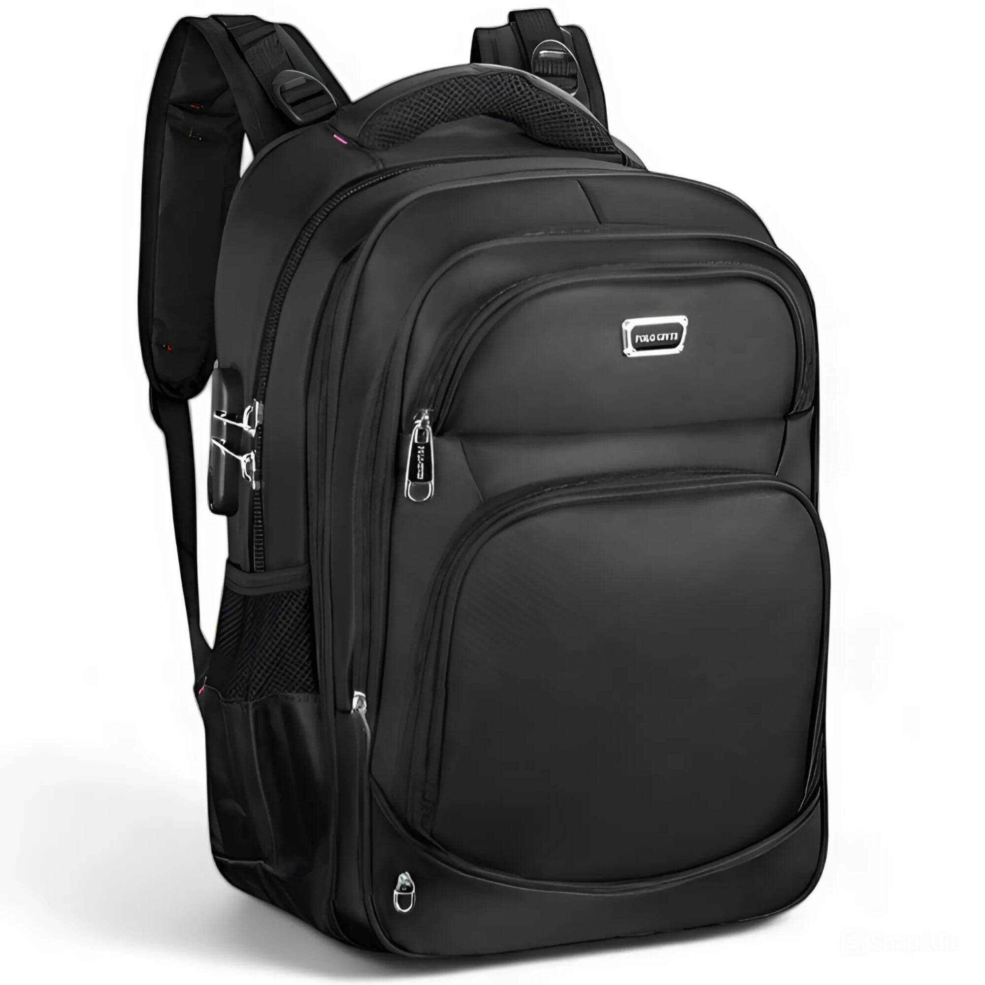 Polo Gives 20 in JUMBO Tas Ransel Laptop Expandable Multi Space Fit Laptop 20 Inch - Backpack Pria