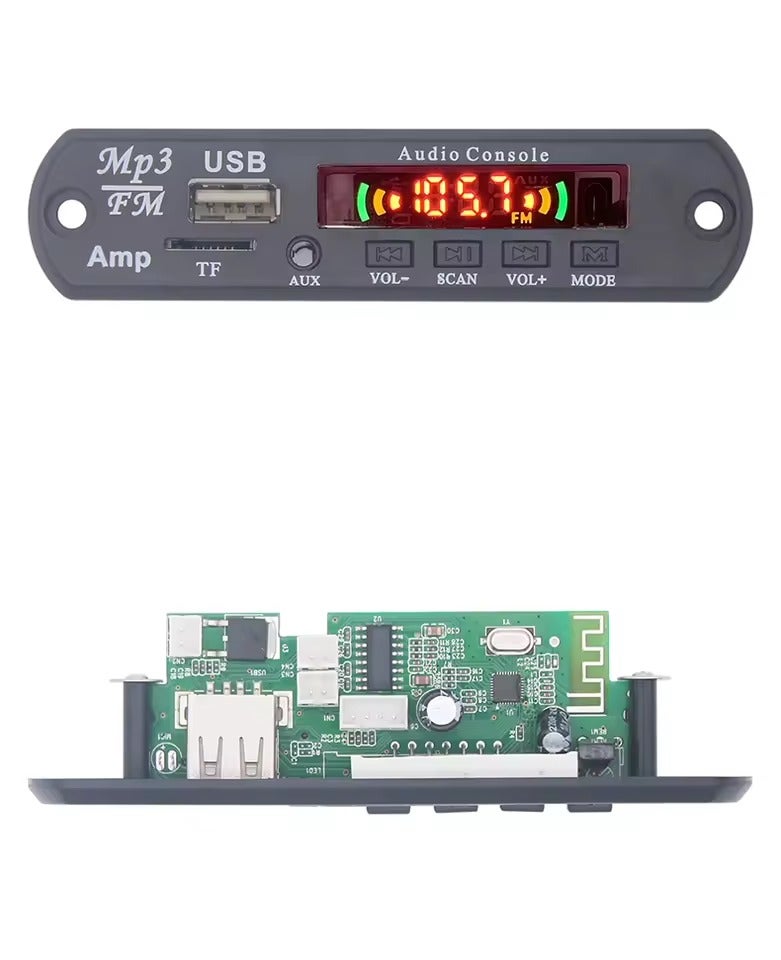 Kit Modul MP3 108 BT 12V dengan amplifire music player terbaru