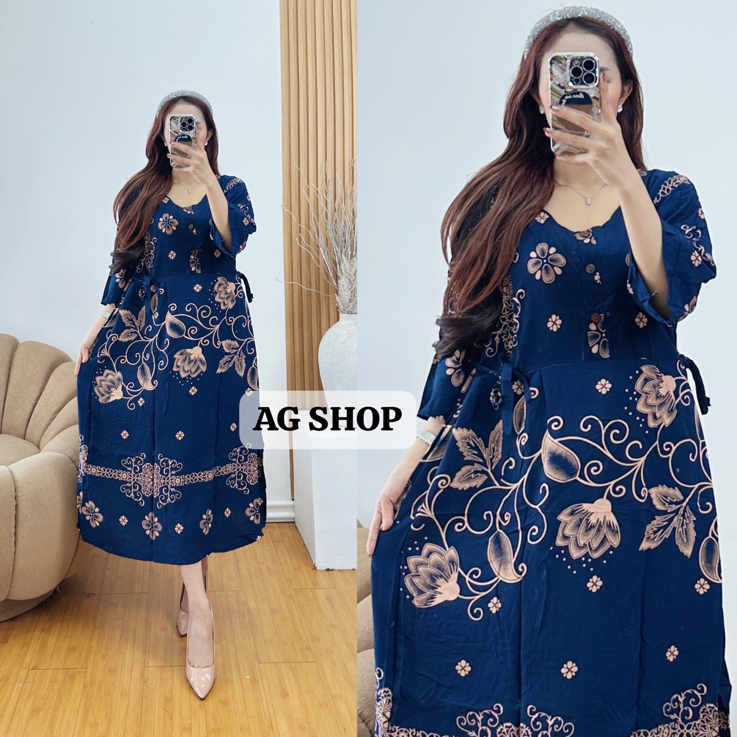 DASTER JUMBO TERBARU XXL LD 120 / BAJU BUMIL KANCING DEPAN BUSUI / DRESS CHIBI