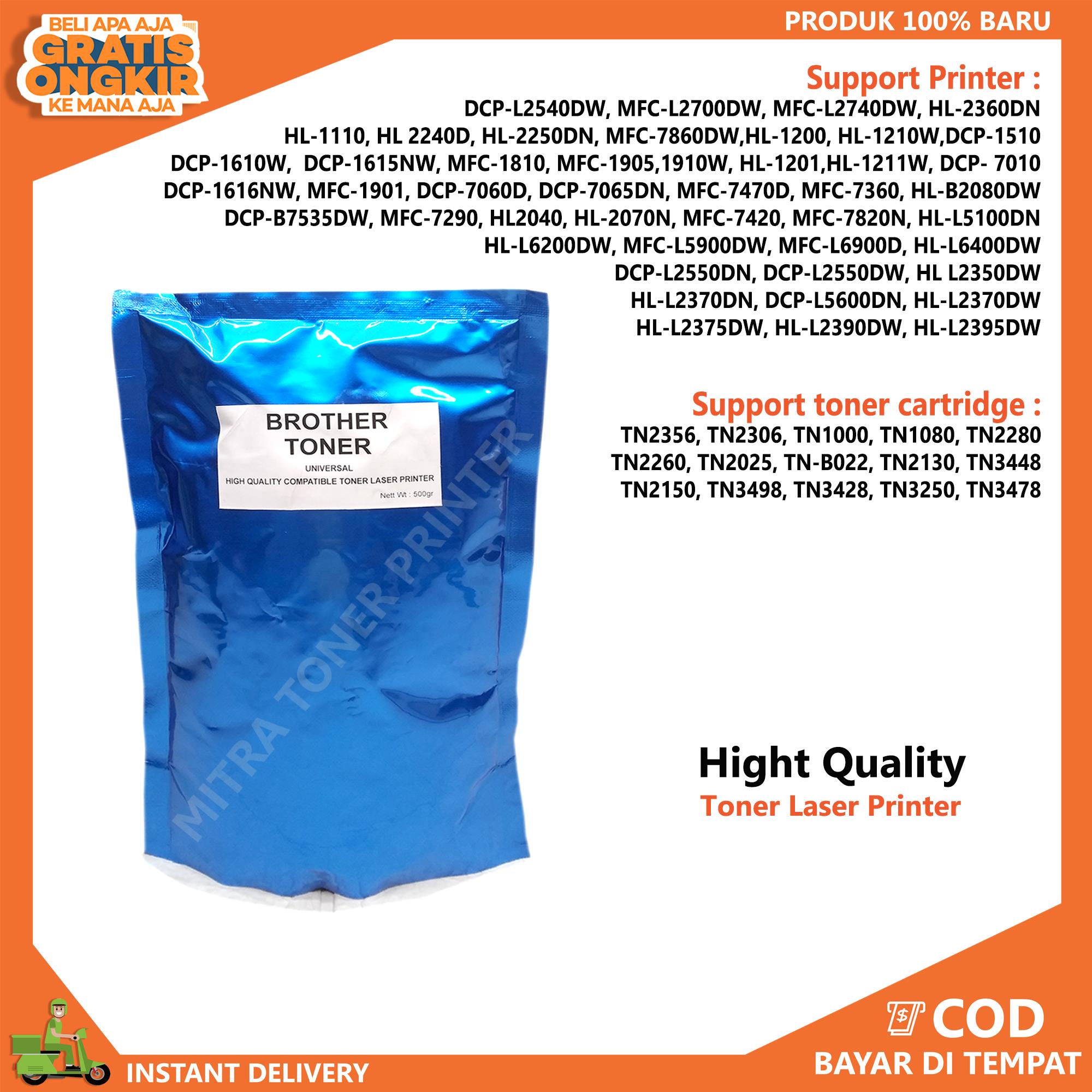 Serbuk toner printer dcp-l2540dw dcp-7065 dcp b7535dw-universal toner laser hight quality-tn2356