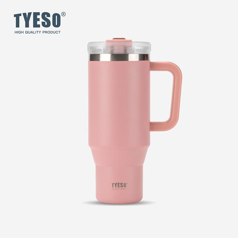 Tyeso Coffee Cup Thermos Bottle Tumbler Stainless Steel Insulation Cold and Hot Travel Mug Vacuum Flask Car Thermal Water Bottle
