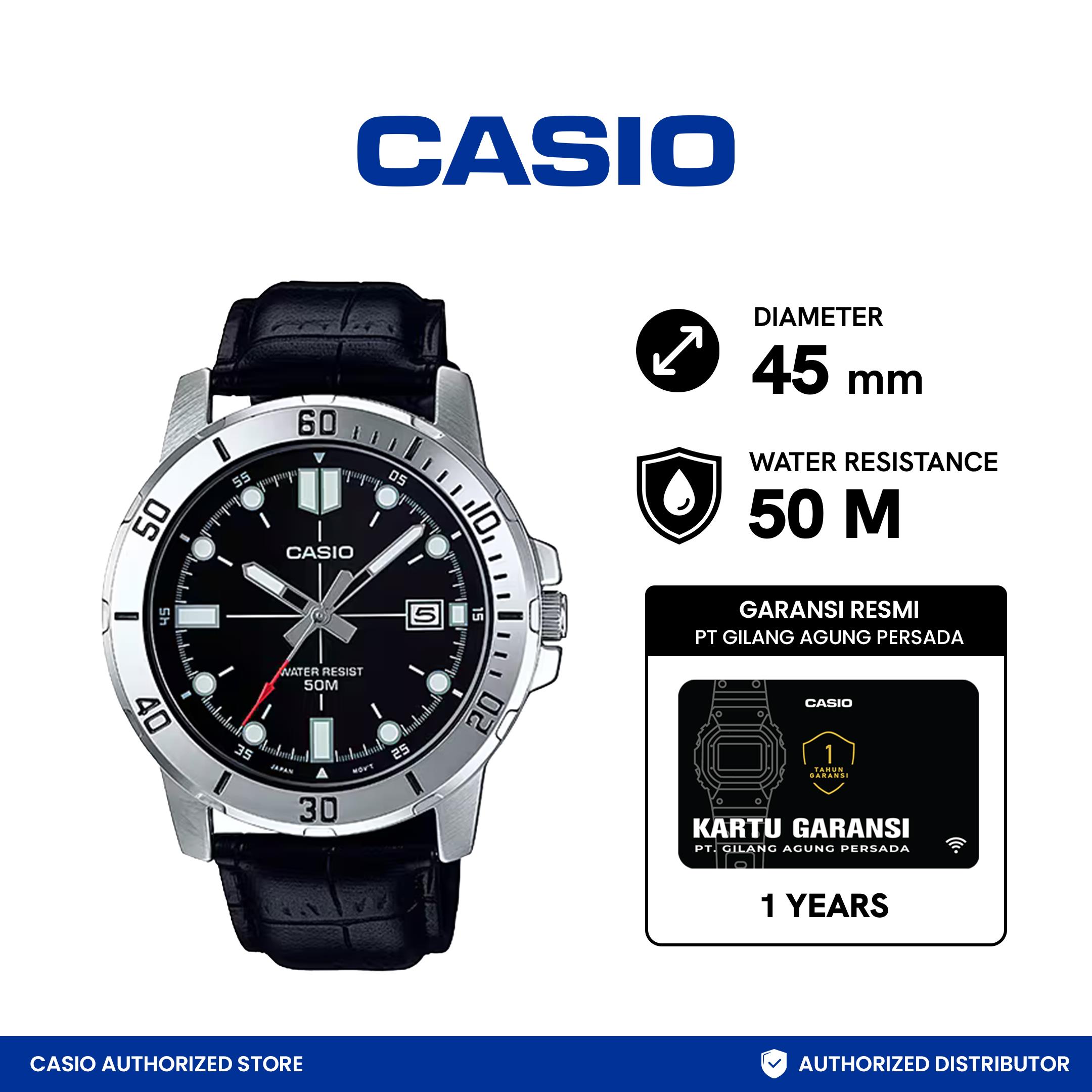 Casio Original MTP-VD01L-1EVUDF Jam Tangan Pria Analog