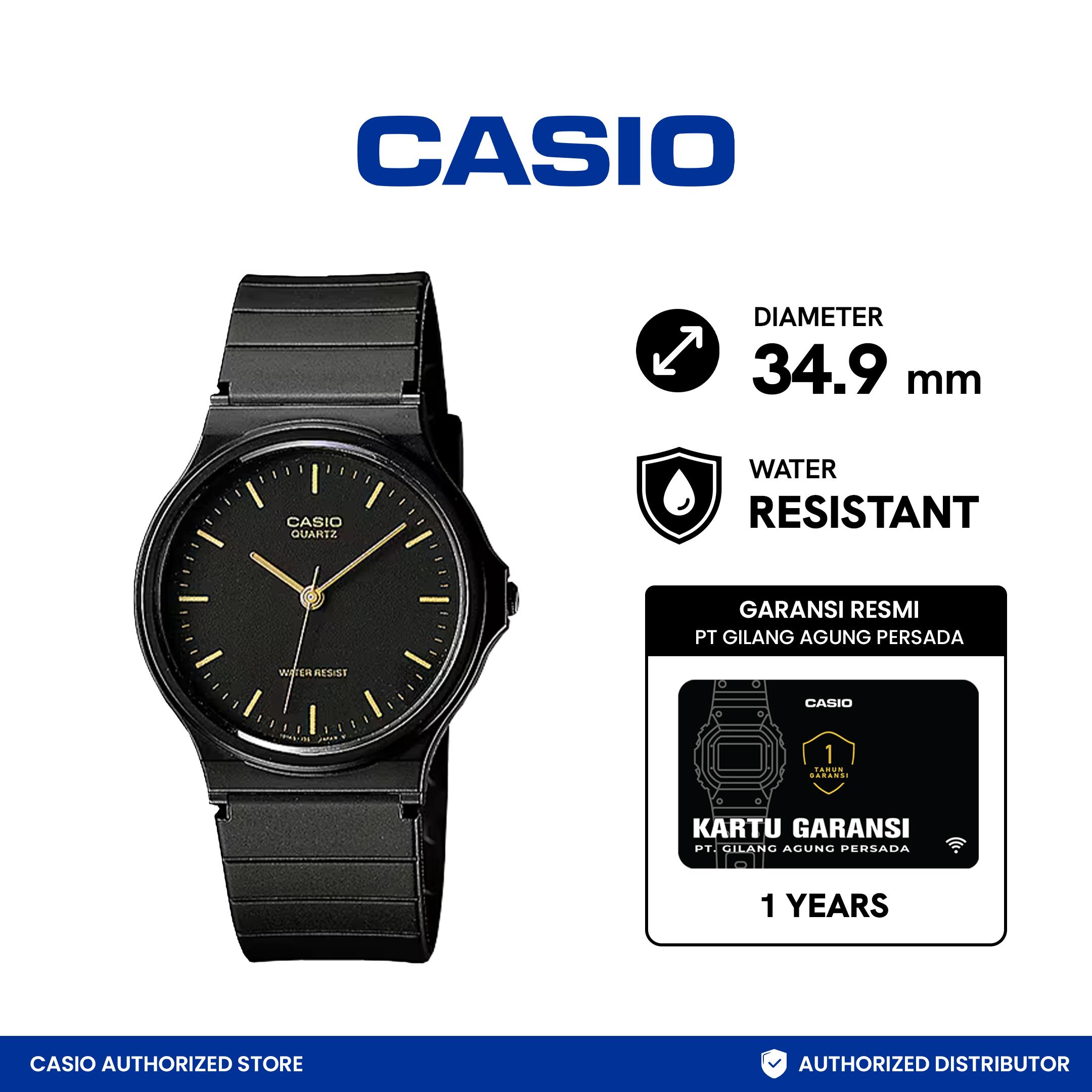 Casio Original MQ-24-1ELDF Jam Tangan Pria Analog
