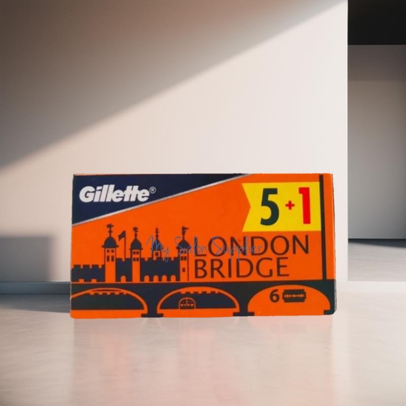 Silet Cukur London Bridge 1 Pack isi 6pcs