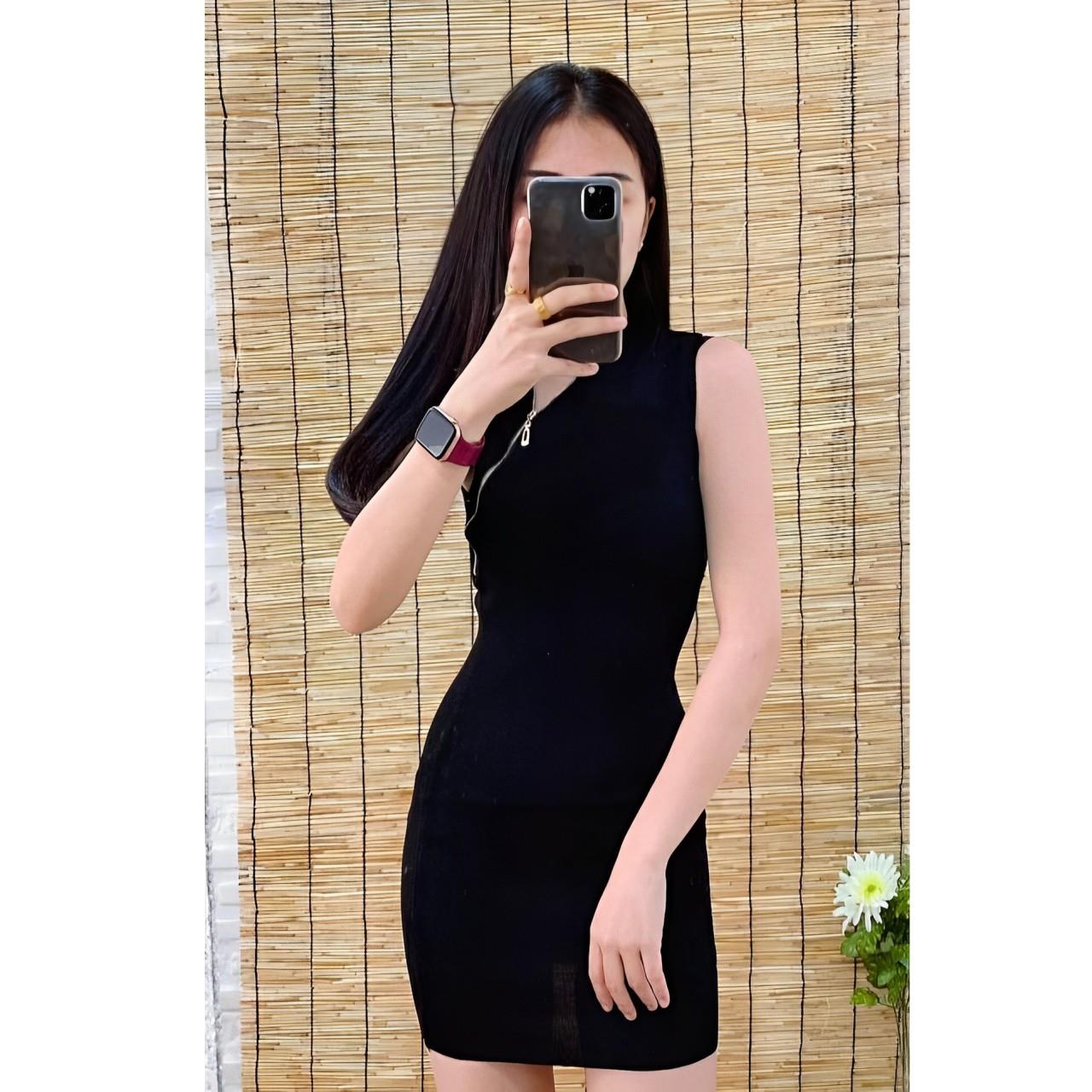 FF Dress Rajut Side Ld 90 - 100 cm P 85 cm B 200 gr Cotton Polyester #4511