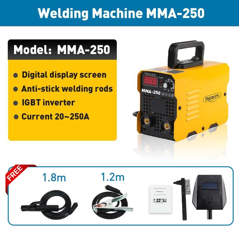 REAIM Mesin Las 450 Watt Promo Mesin Las Listrik Mesin Las Murah Las Listrik Mini Kecil Inverter