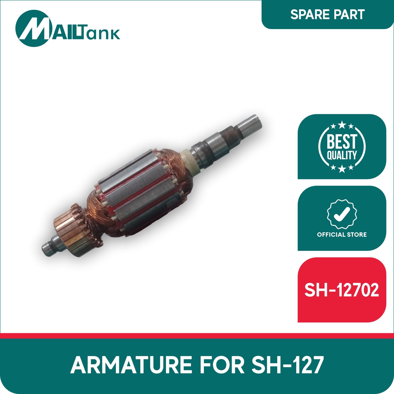 MAILTANK SH12702 SPARE PART ARMATURE UNTUK MESIN BELT SANDER SH127