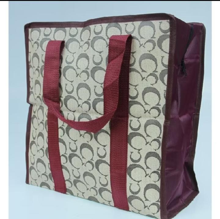 Tas Bahan Terpal Tebal - Tas Bahan Anti Air Ukuran M L XL - Tas Bahan Loundry Multifungsi Tas Pindahan