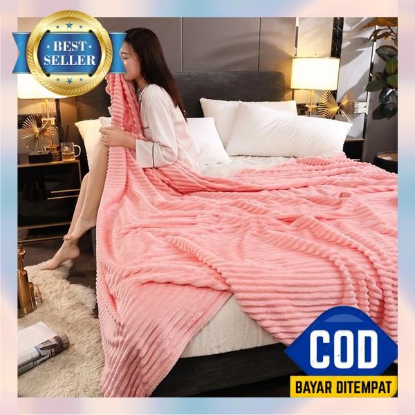 Selimut Dewasa Lembut Bonita 200X200 Import Aesthetic 180X200 Bulu Halus Jumbo 200X240 Tebal Murah