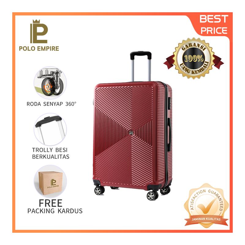 GRATIS ONGKIR-Polo Empire- koper baju buat mudik murah-koper roda 4 terbaru-20 inch Ukuran kabin - Tas Travel-koper premium-koper import-koper murah-koper fiber hardcase-koper anti pecah-free packing dus-bayar di tempat koper berjalan