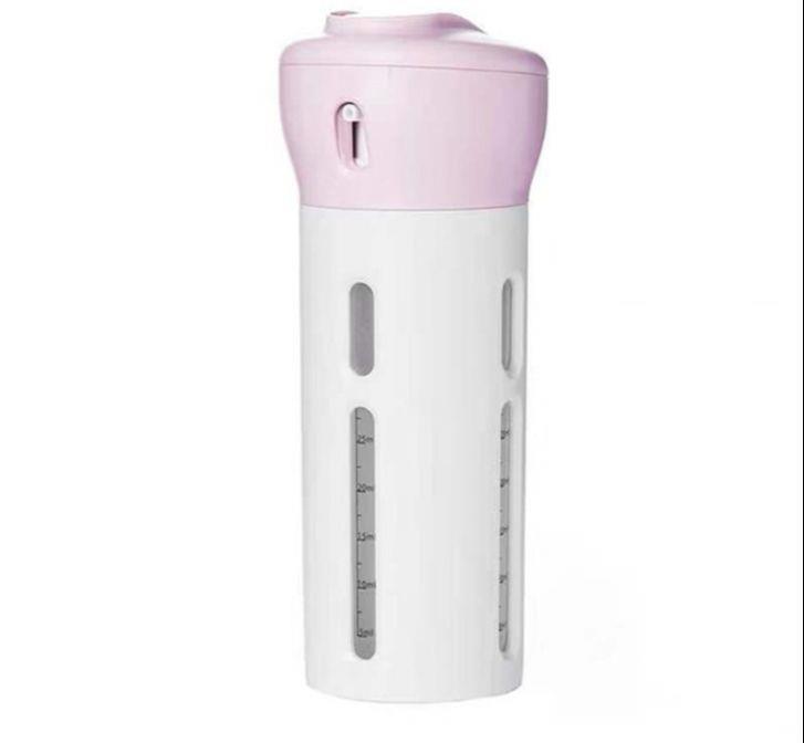 FYHL0097 Botol Travel Set 4 In 1 Dispenser Sabun Shampoo Portable Praktis Mini Travelling Bottle Organizer