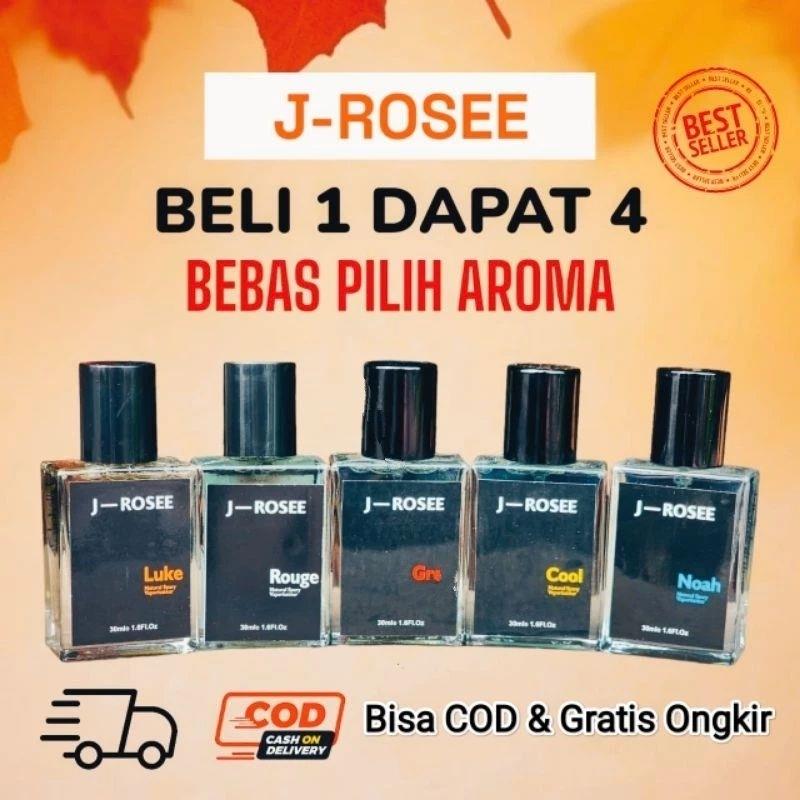 BELI 1 DAPAT 4 PARFUM VIRAL PARFUM PEMIKAT WANITA PARFUM JAYROSSE GREY JAYROSE PARFUM PRIA TAHAN LAMA