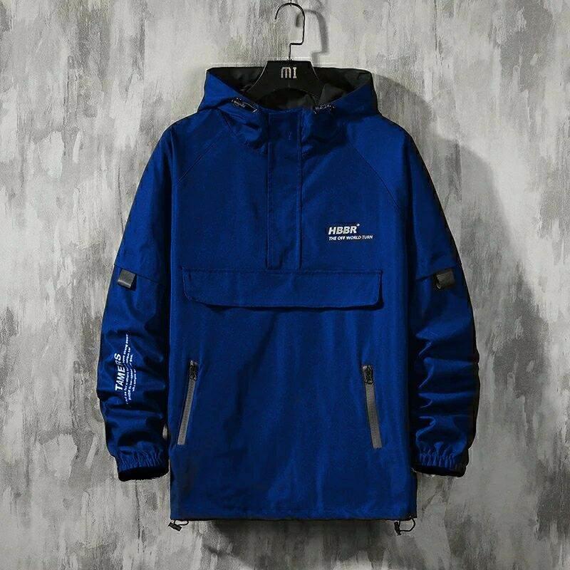 Jaket Pria Cagoule HBBR Waterproof
