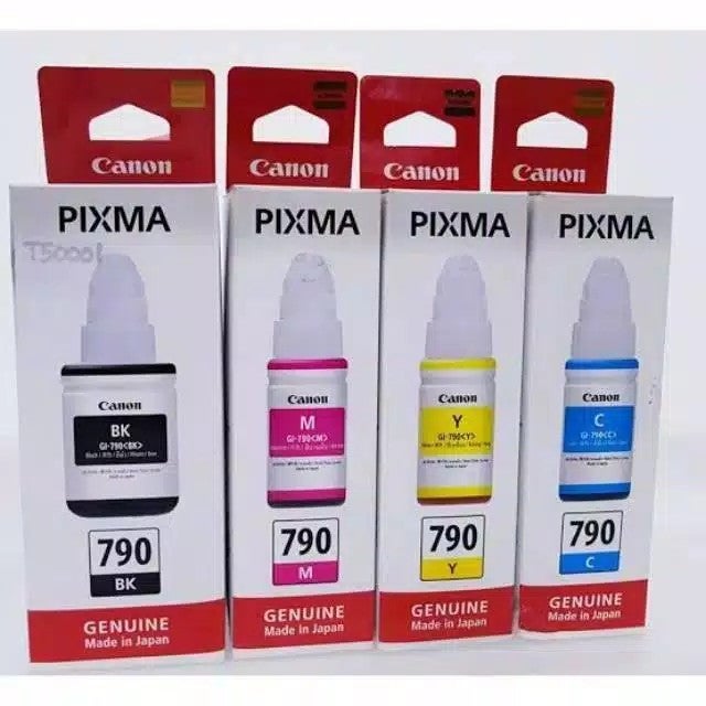 Tinta Printer Canon 790 G1000 G2000 G3000 G1010 G2010 G3010 varian BLACK CYAN YELLOW MAGENTA